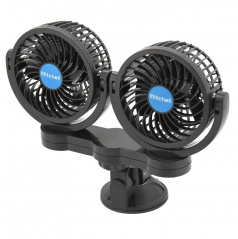 Ventilátor Mitchell duo - na prísavku 2x108 mm 12V