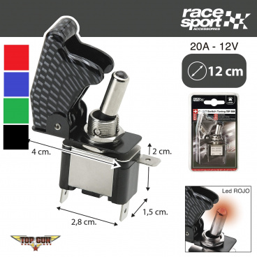 Vypínač s krytom ON / OFF rôzne farby Vypínač s krytom ON / OFF rôzne farby