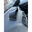 Adaptér pre budíky 2x 60mm na palubnú dosku BMW 3 E46 so zadným otvorom pre káble
