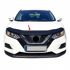 Deflektor predné kapoty Nissan Qashai 2017-21 F11 FL