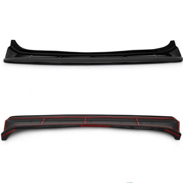 Masívny plastový lesklý kryt zadného nárazníka Omtec Dacia Duster 2018-24 Masívny plastový lesklý kryt zadného nárazníka Omtec Dacia Duster 2018-24