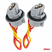 Pätica objímky žiarovky T20 LED 12V W21W WY21W W3x16d 7440 T20 2 ks.