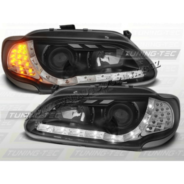 RENAULT MEGANE/SCENIC 1996-99 PŘEDNÍ ČÍRÁ SVĚTLA DAYLIGHT LED BLACK RENAULT MEGANE/SCENIC 1996-99 PŘEDNÍ ČÍRÁ SVĚTLA DAYLIGHT LED BLACK