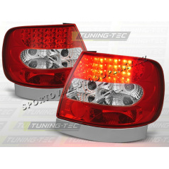 AUDI A4 (B5) 1994-00 zadné LED lampy RED WHITE (LDAU02)