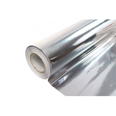 Tvarovateľná fólia SILVER CHROM 152x100 cm (možnosť dodať až 20 metrov v 1 kuse)