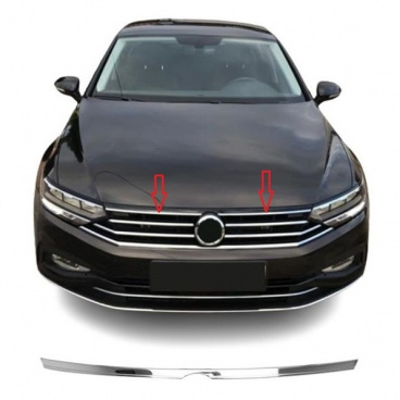 Nerez horná lišta prednej masky VW Passat B8,5 2019+ 
