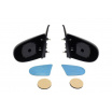 Honda Civic 1996-00 2/3D sada spätných zrkadiel štýl Spoon vrátane adaptérov