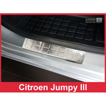 Nerez ochranné lišty prahu dverí 2ks Citroen Jumpy III 2016+ Nerez ochranné lišty prahu dverí 2ks Citroen Jumpy III 2016+