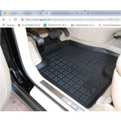 Presné gumové autokoberce Renault Megane III 2008-16