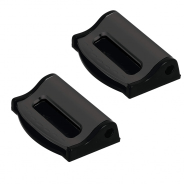 Zarážka bezpečnostných pásov čierne - 2 ks Zarážka bezpečnostných pásov čierne - 2 ks