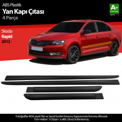 Plastové bočné ochranné lišty Škoda Rapid 2012+