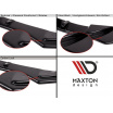 Vložka zadného nárazníka Ver.1 pre Škoda Octavia RS Mk3, Maxton Design (čierny lesklý plast ABS)