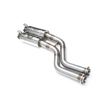 Downpipe BMW E46 M3, M3 CSL S54 bez katalyzátora Downpipe BMW E46 M3, M3 CSL S54 bez katalyzátora
