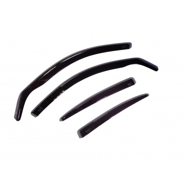 Ofuky na okná Škoda Superb 2 liftback  (predné + zadné)