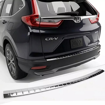 Nerezový leštený kryt hornej hrany zadného nárazníka Honda CR-V 2023+