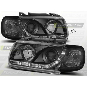 VW Polo 6N 1994-99 Predné číre svetlá Daylight LED black (LPVWA4)