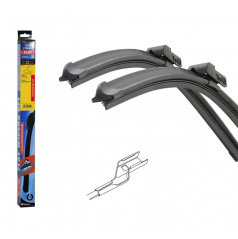 Stierače flat set (cube16) - 610+450mm Oct III