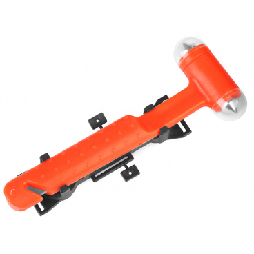 Bezpečnostné kladivko a nôž + uchytenie Bezpečnostné kladivko a nôž + uchytenie