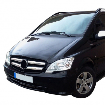 Nerez lišty prednej masky Mercedes Vito W639 2010-14 Nerez lišty prednej masky Mercedes Vito W639 2010-14