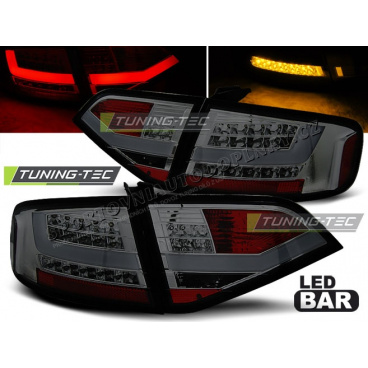 Audi A4 B8 2008-11 Sedan zadné lampy smoke LED (LDAU99)
