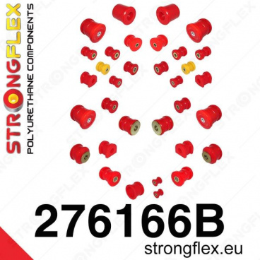 Subaru Impreza 2001+ GH GR StrongFlex kompletní sestava silentbloků 33 ks Subaru Impreza 2001+ GH GR StrongFlex kompletní sestava silentbloků 33 ks