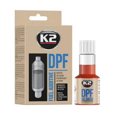 K2 DPF 50 ml - přídavek do paliva, regeneruje a chrání filtry K2 DPF 50 ml - přídavek do paliva, regeneruje a chrání filtry