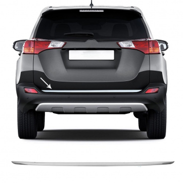 Nerez spodná lišta kufra Toyota RAV4 2013-15 Nerez spodná lišta kufra Toyota RAV4 2013-15