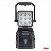 Prenosná pracovná lampa biela s funkciou výstražnej lampy 15W (BATT)