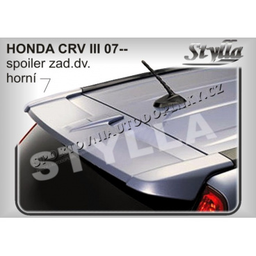 Honda CR-V III 07+ spoiler zadných dverí horný (EÚ homologácia) Honda CR-V III 07+ spoiler zadných dverí horný (EÚ homologácia)