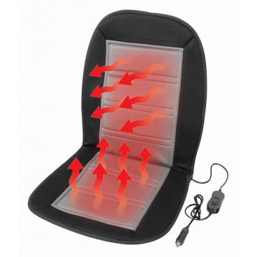 Poťah sedadla Lader vyhrievaný s termostatom 12V sivý