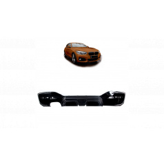 Difúzor BMW 1 F20 F21 Facelift Zadný Lesklá Čierna