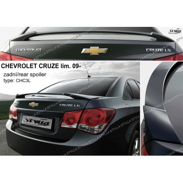 Chevrolet Cruze lim. 2009+ zadný spoiler (EÚ homologácia) Chevrolet Cruze lim. 2009+ zadný spoiler (EÚ homologácia)