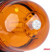 Výstražná blikajúca majáková lampa 80 LED magnet R10 12V 24V W09M AMIO-01502
