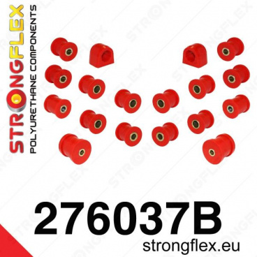 Subaru Impreza 2001+ GD GG StrongFlex sestava silentbloků jen pro zadní nápravu 18 ks Subaru Impreza 2001+ GD GG StrongFlex sestava silentbloků jen pro zadní nápravu 18 ks