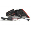VW Golf 7 2013 zadné lampy red white LED SEQ R Look (LDVWE3)
