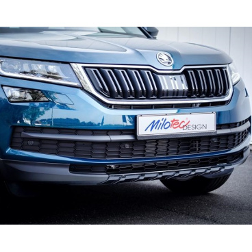Ochranná lišta predného nárazníka - čierny lesklý "klavírlak" - Škoda Kodiaq Ochranná lišta predného nárazníka - čierny lesklý "klavírlak" - Škoda Kodiaq