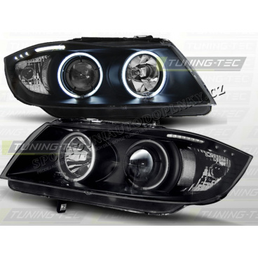 BMW E90, 91 05-08 Angel Eyes black (LPBM62) - CCFL BMW E90, 91 05-08 Angel Eyes black (LPBM62) - CCFL