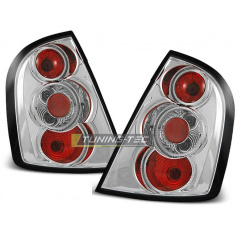 Škoda Fabia 12.1999-06.2004 zadné lampy chrome (LTSK09) - hatchback