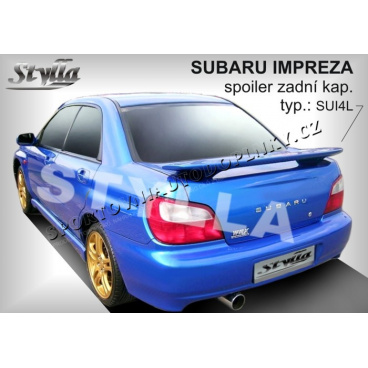 SUBARU IMPREZA 2000+ spoiler zad. kapoty SUBARU IMPREZA 2000+ spoiler zad. kapoty