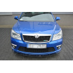 Spoiler pod predný nárazník Ver.1 pre Škoda Octavia RS Facelift Mk2, Maxton Design (plast ABS bez povrchovej úpravy)