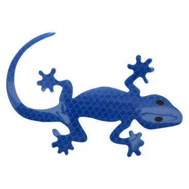 Dekor samolepící GECKO modrý Dekor samolepící GECKO modrý