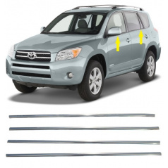 Nerez spodné obloženie okien Toyota RAV4 2005-12