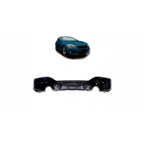 Difúzor BMW 1 F20 F21 Facelift Zadný Carbon Look