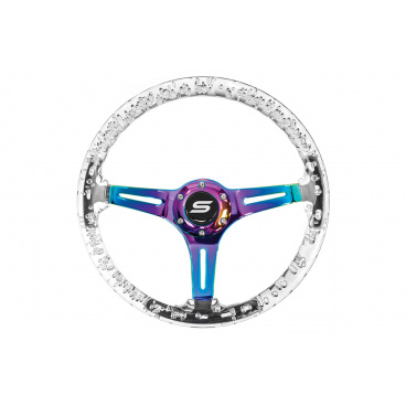 Volant SLIDE 350mm offset:70mm NeoChrome Acrylic Clear