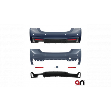 Nárazník BMW 4 F32 F33 F36 Zadný s difúzorom Nárazník BMW 4 F32 F33 F36 Zadný s difúzorom