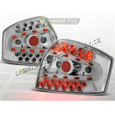 AUDI A4 (B6) SEDAN 2000-04 zadné  LED lampy CHROME 