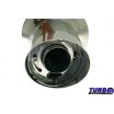 Sportovní výfuk TurboWorks 63/105 mm dlouhá kulatá koncovka se silencerem