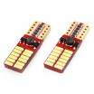 Žiarovky 24 SMD LED T10 (W5W) 12V biela CAN-BUS III - 2 ks