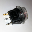 Kolískový prepínač okrúhly vodotesný 12V 20A