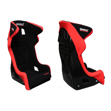 Fotel Sportowy Bimarco Matrix Welur Red-Black FIA Fotel Sportowy Bimarco Matrix Welur Red-Black FIA